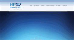 Desktop Screenshot of hearingfusion.com